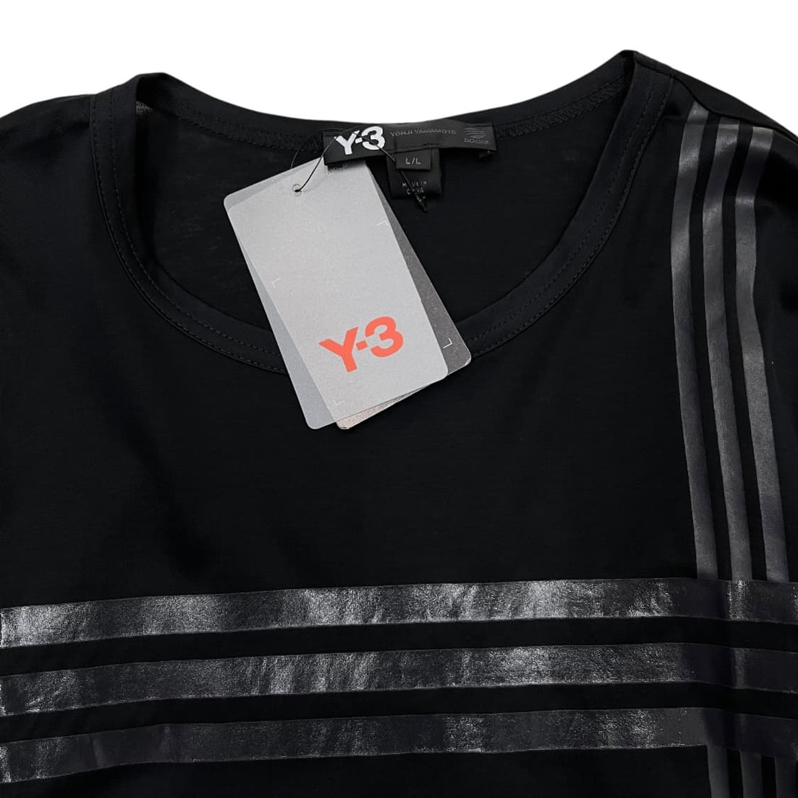 Y-3 블랙 시스루 롱슬리브 L ( 택달린 미사용 제품 ) 상품이미지4