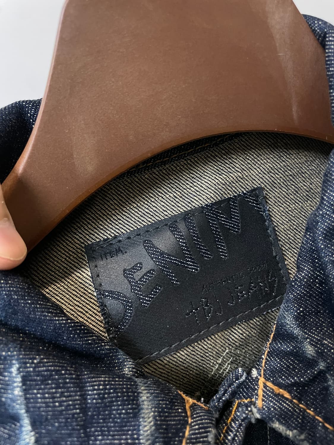 (100) TBJ 락시크 워싱 데님자켓 상품이미지4