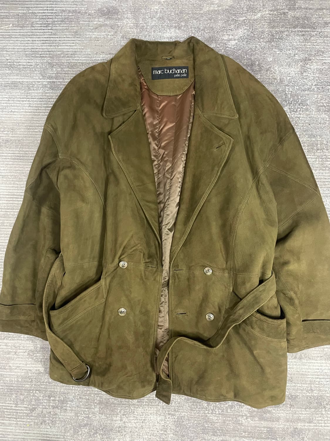 90s vtg pelle pelle 가죽사파리 상품이미지1