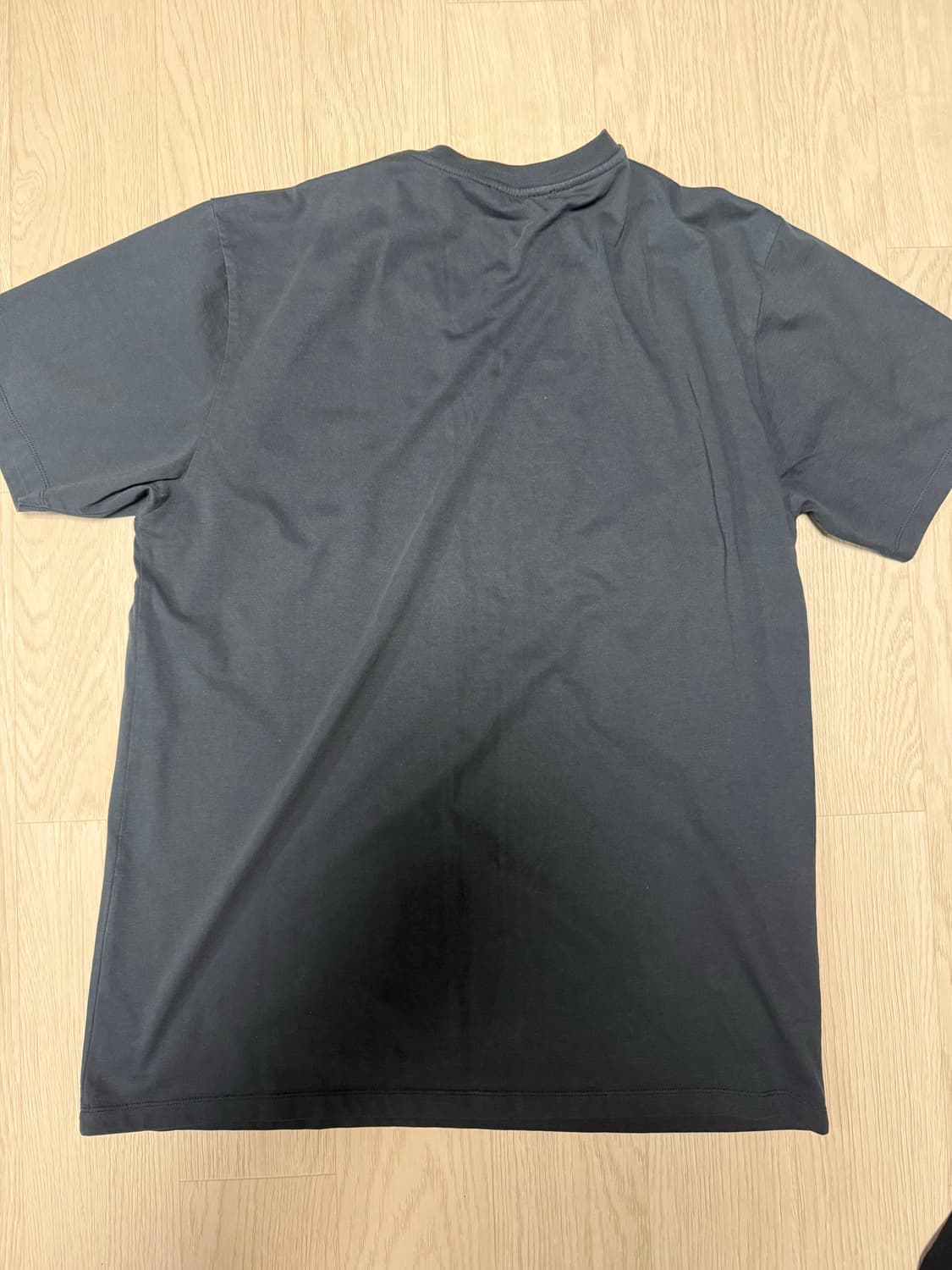 아미 스몰 하트 로고 티셔츠 블랙 상품이미지2