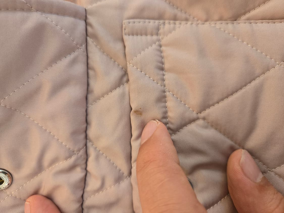 버버리 여성 핑크 퀼팅 자켓 L 상품이미지10