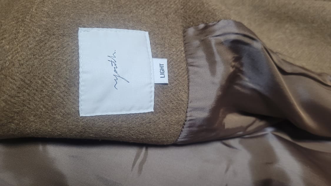 [샘플, L] 유스 레더 트림 맥코트 상품이미지4