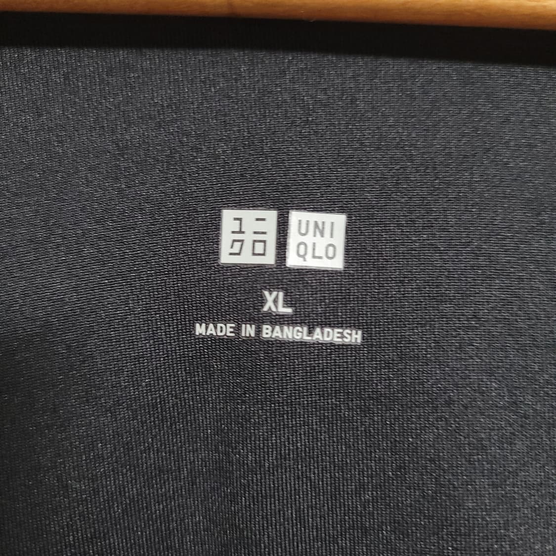 (XL) UNIQLO 유니클로 블랙 후리스 가디건 상품이미지2