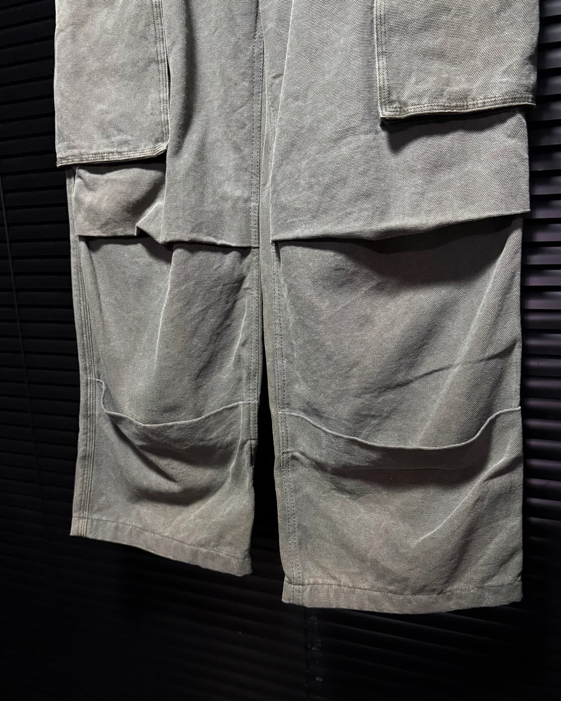 COOR 쿠어 오버 다잉 페이디드 워크 팬츠 카펜더 카고 바지 30 S 상품이미지5