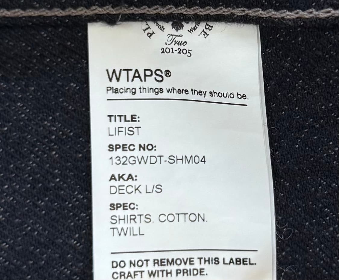 더블탭스 CPO 데님 포켓 셔츠 상품이미지6