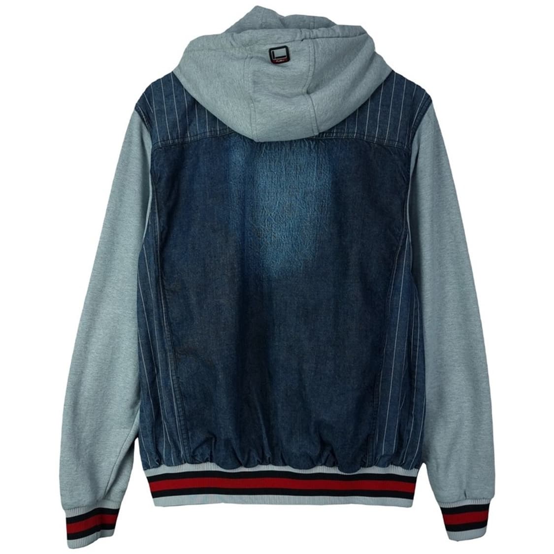 [푸부] 올드스쿨 빈티지 스웻 데님 후드 자켓 M17560 상품이미지3