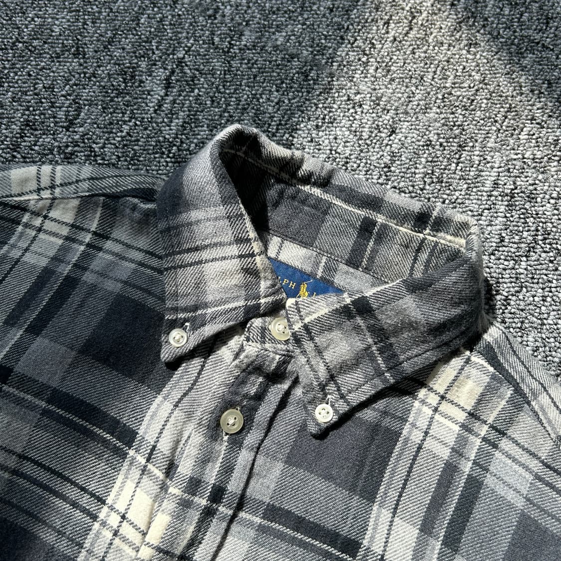 폴로 랄프로렌 클래식 체크 셔츠 상품이미지3