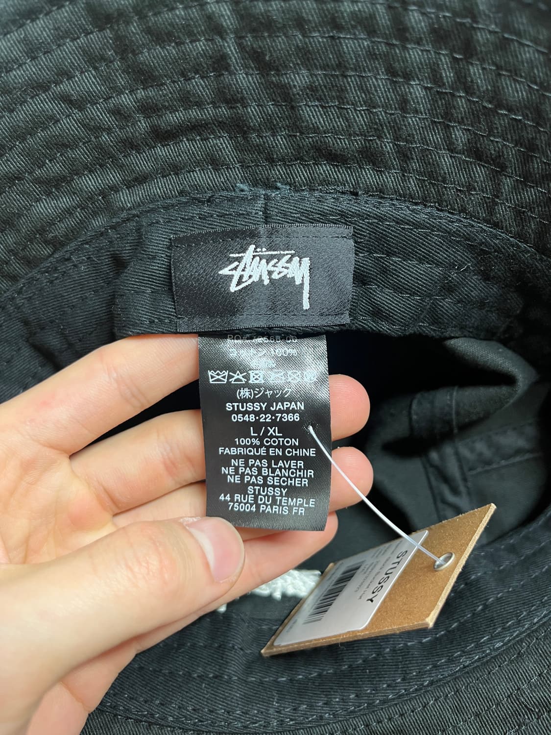 스투시 스탁 버킷햇 L/XL 새상품 상품이미지3