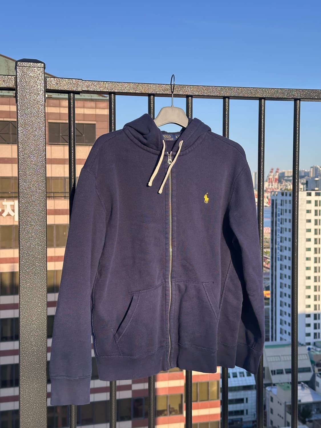 [XL] 폴로 랄프로렌 후드집업 네이비 상품이미지1