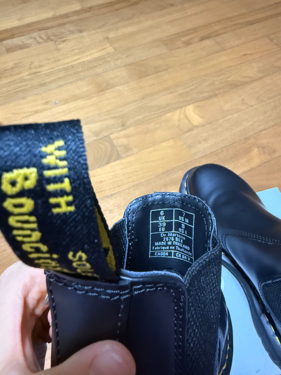 닥터마틴 2976 벡스 UK6(250) 상태 깨끗함 상품이미지3