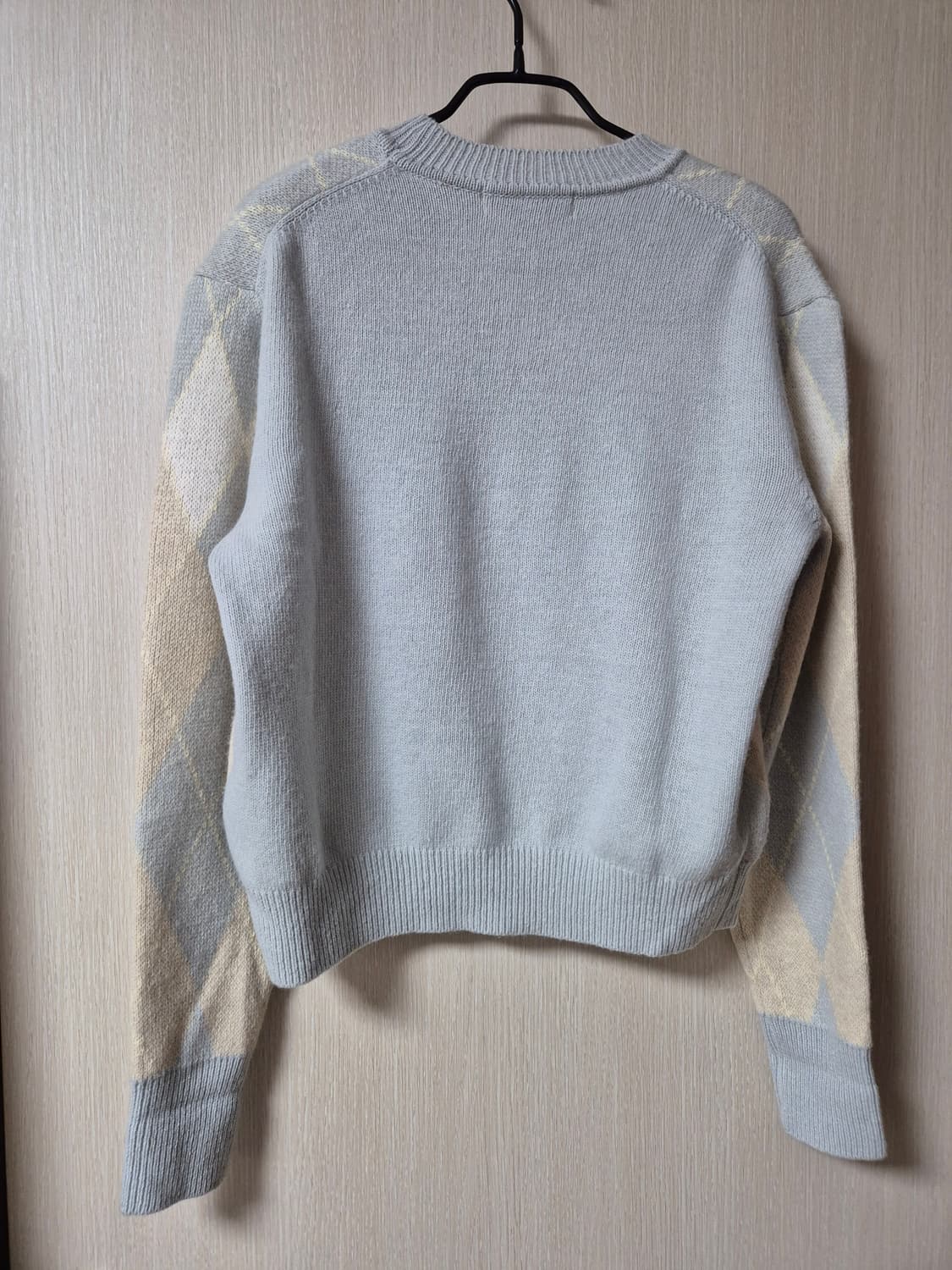 루에브르 아가일 풀오버 니트 스웨터 1 상품이미지4