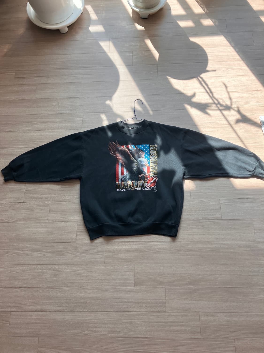 빈티지 할리데이비슨 맨투맨 상품이미지1