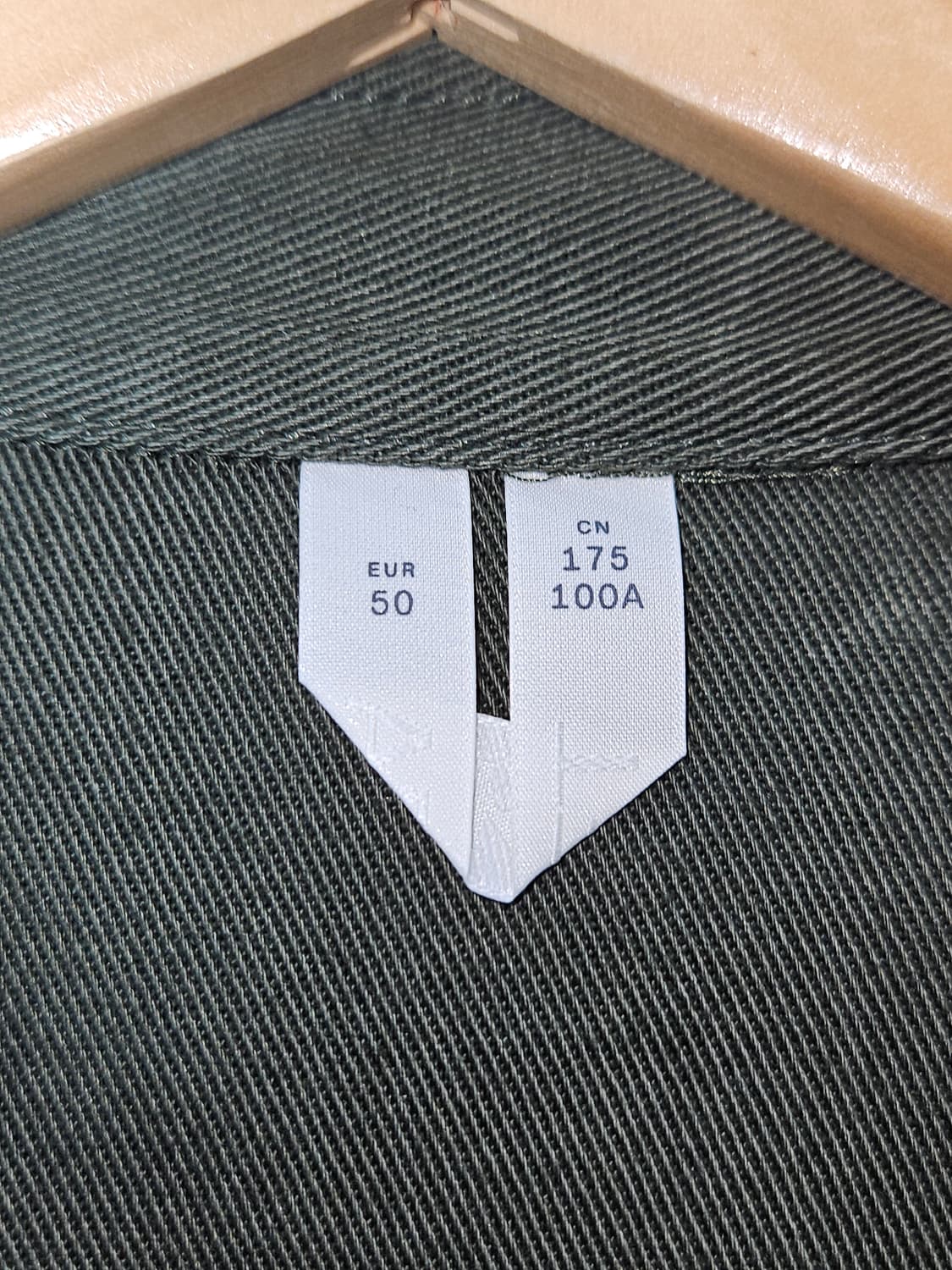 ARKET 아르켓 오가닉 코튼 밀리터리 워크셔츠 자켓 50 (거의새상품) 상품이미지3