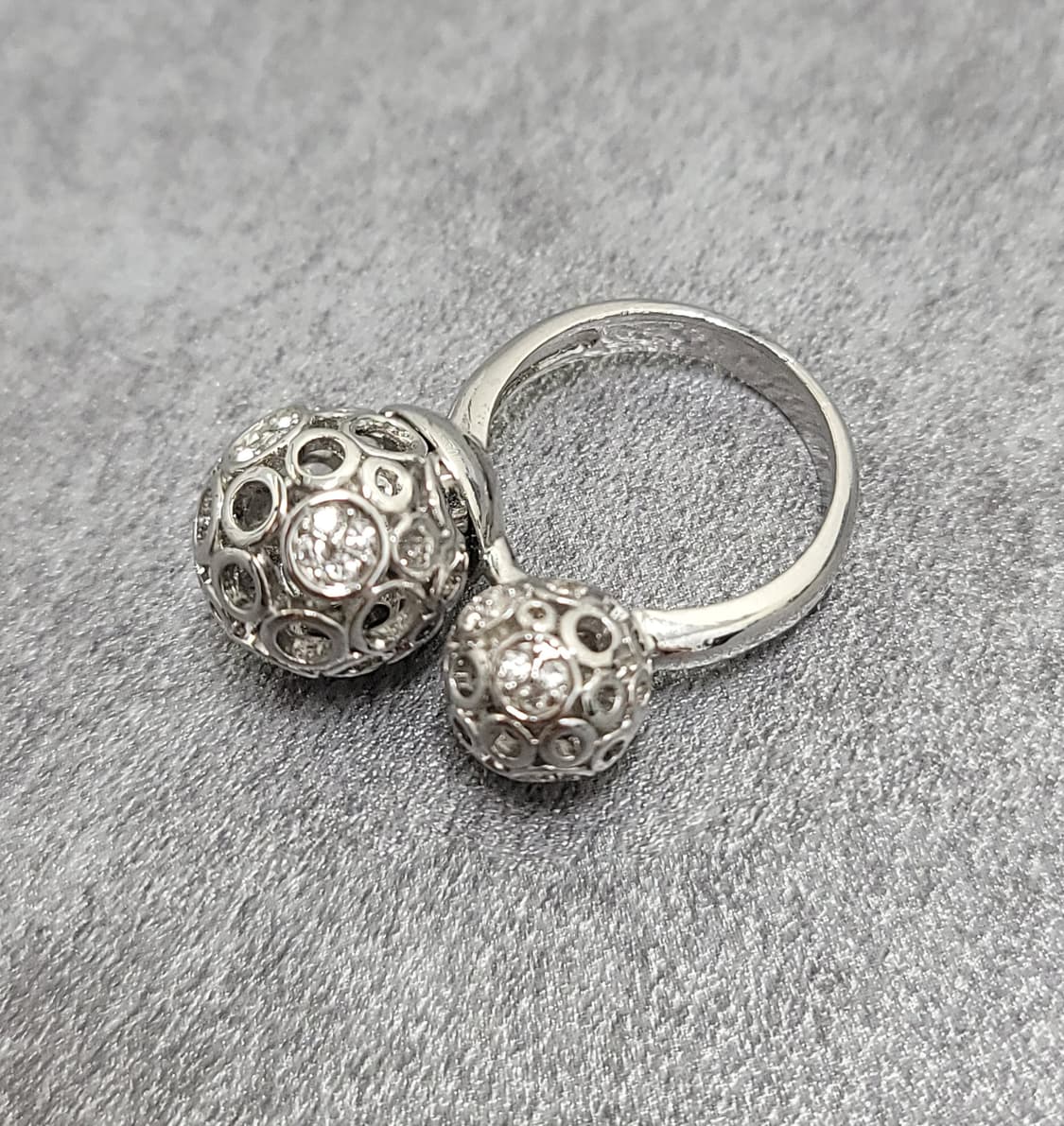 더블 볼륨볼 반지 상품이미지5