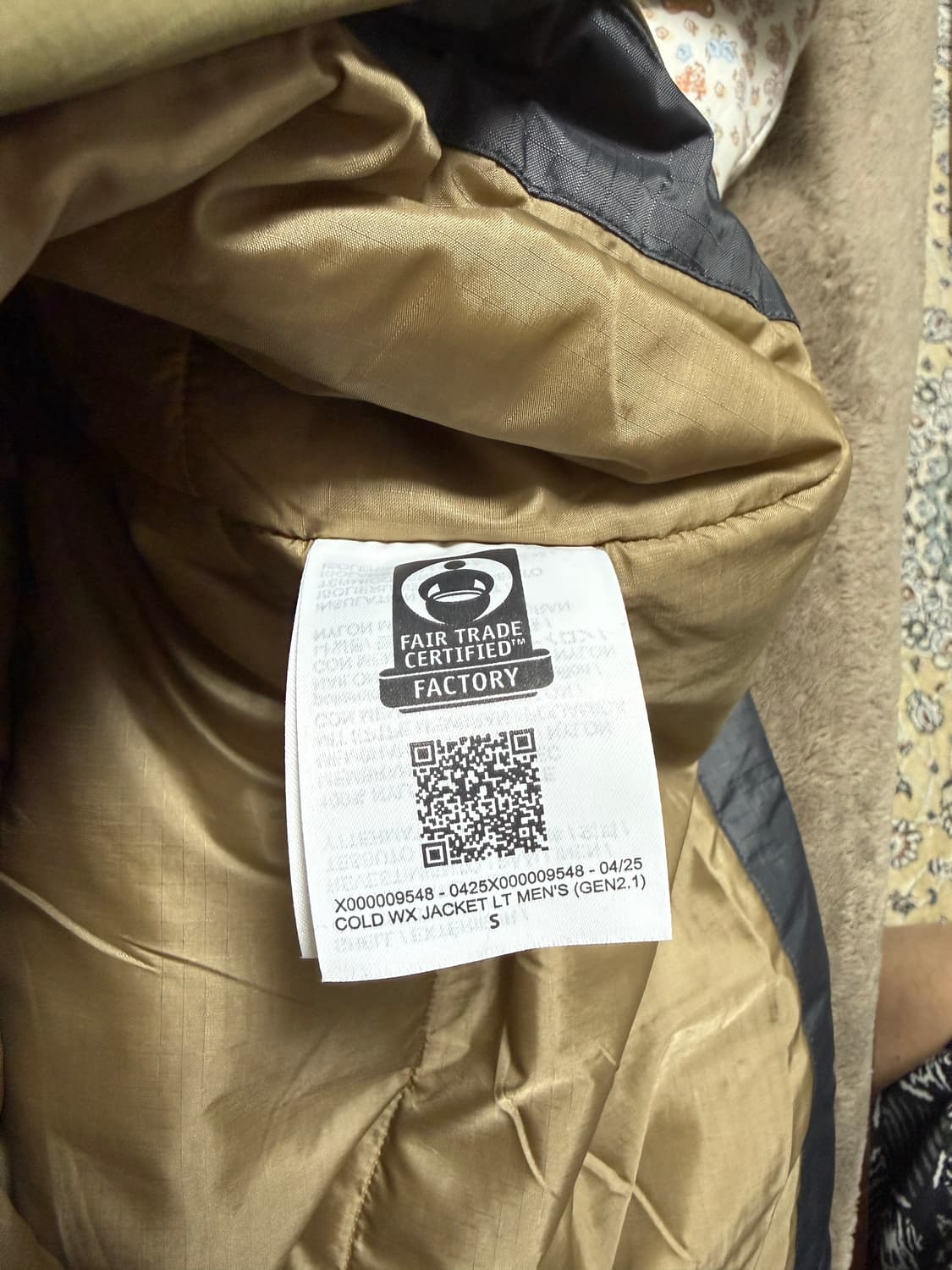 아크테릭스 프로 콜드 WX 자켓 LT Gen2.1 (크로코다일) S 상품이미지5