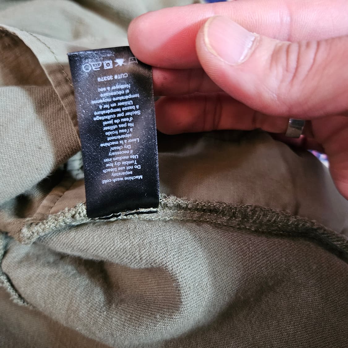 레그앤본 밀리터리 루즈핏 숏 버튼 야상 S size 상품이미지9