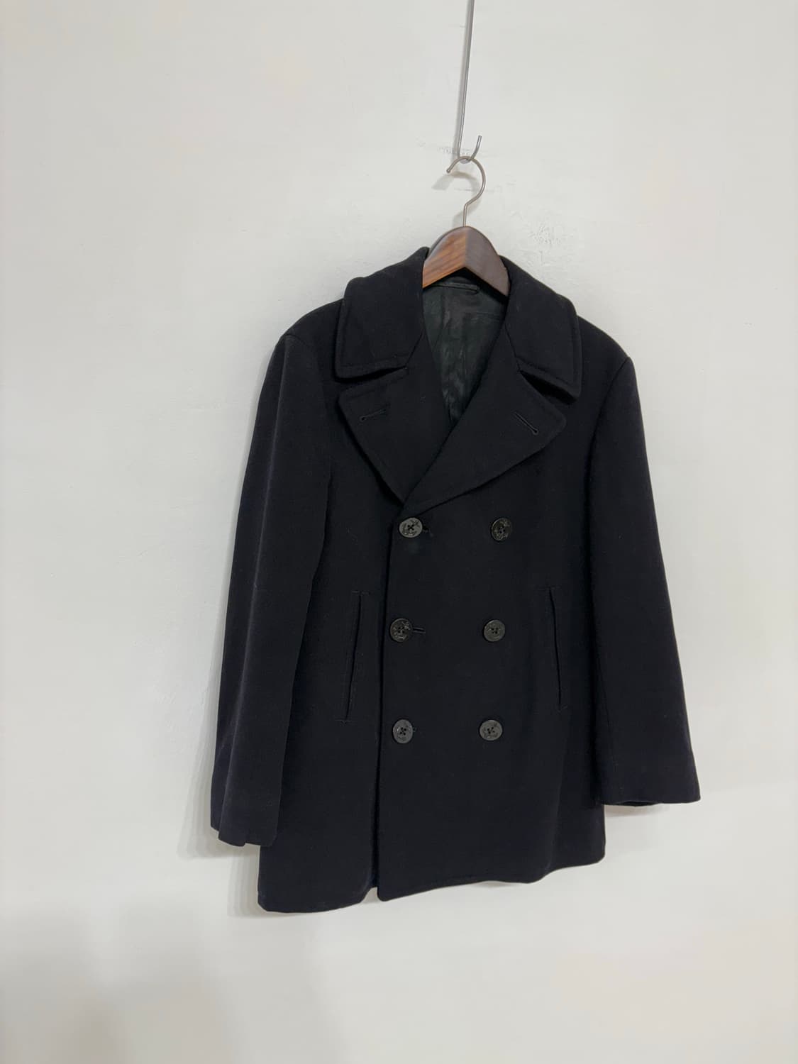 60's USN Kersey Wool 8button Pea Coat 상품이미지2