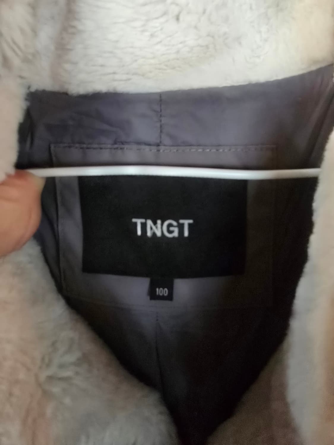 TNGT 무스탕 패딩 자켓 상품이미지4