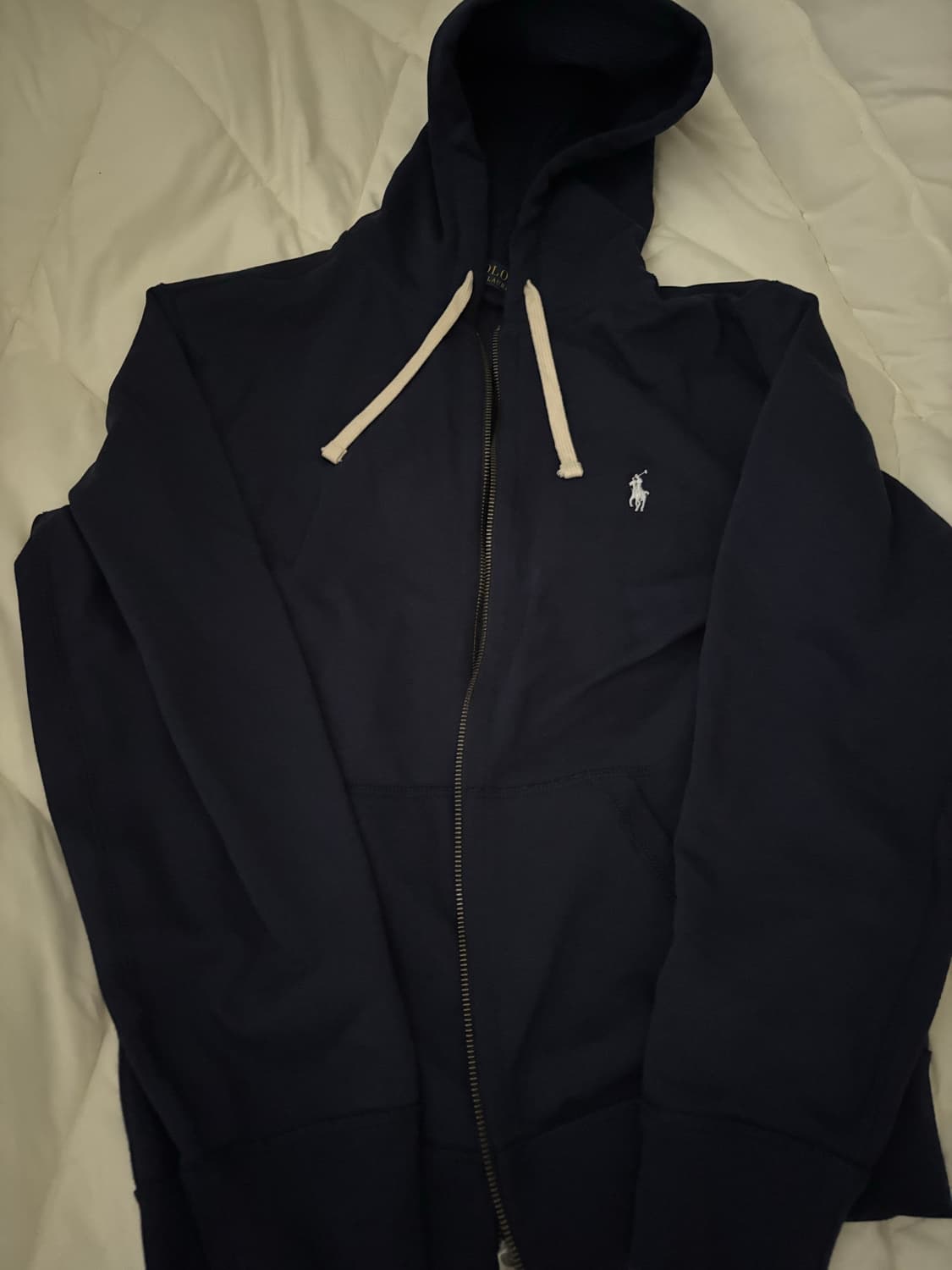 폴로 네이비 후드집업 상품이미지1