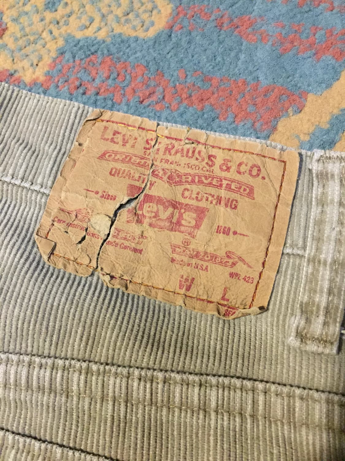 80‘s 리바이스 517 코듀로이 상품이미지8