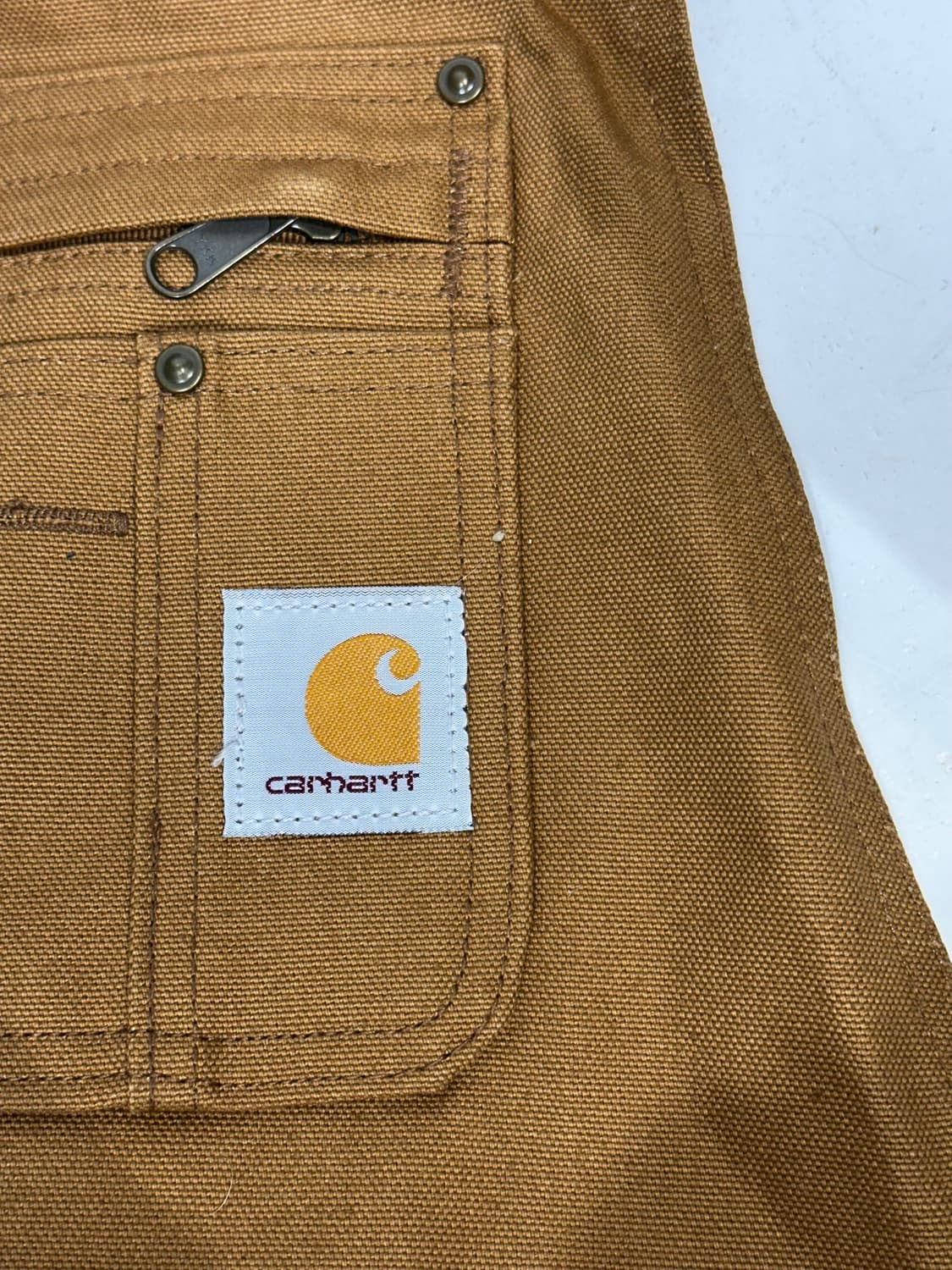 칼하트 된장 워크 로고 앞치마 자켓  상품이미지7