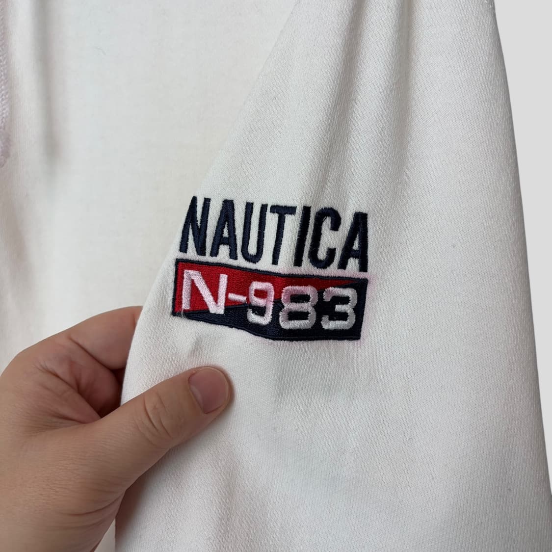(L)Nautica 노티카 하프집업 후드티셔츠 상품이미지4