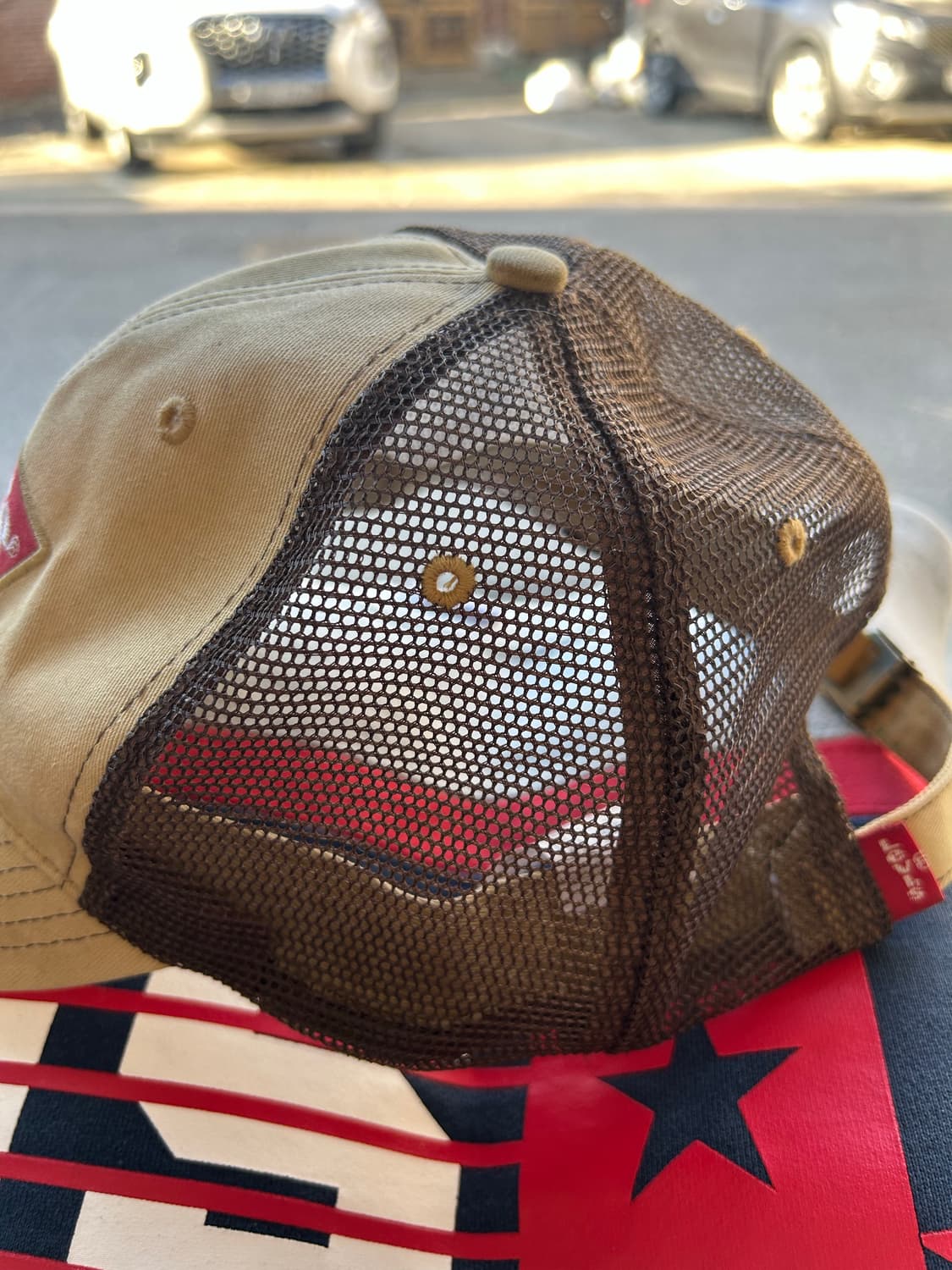 00‘s 리바이스 트러커매쉬캡 상품이미지3