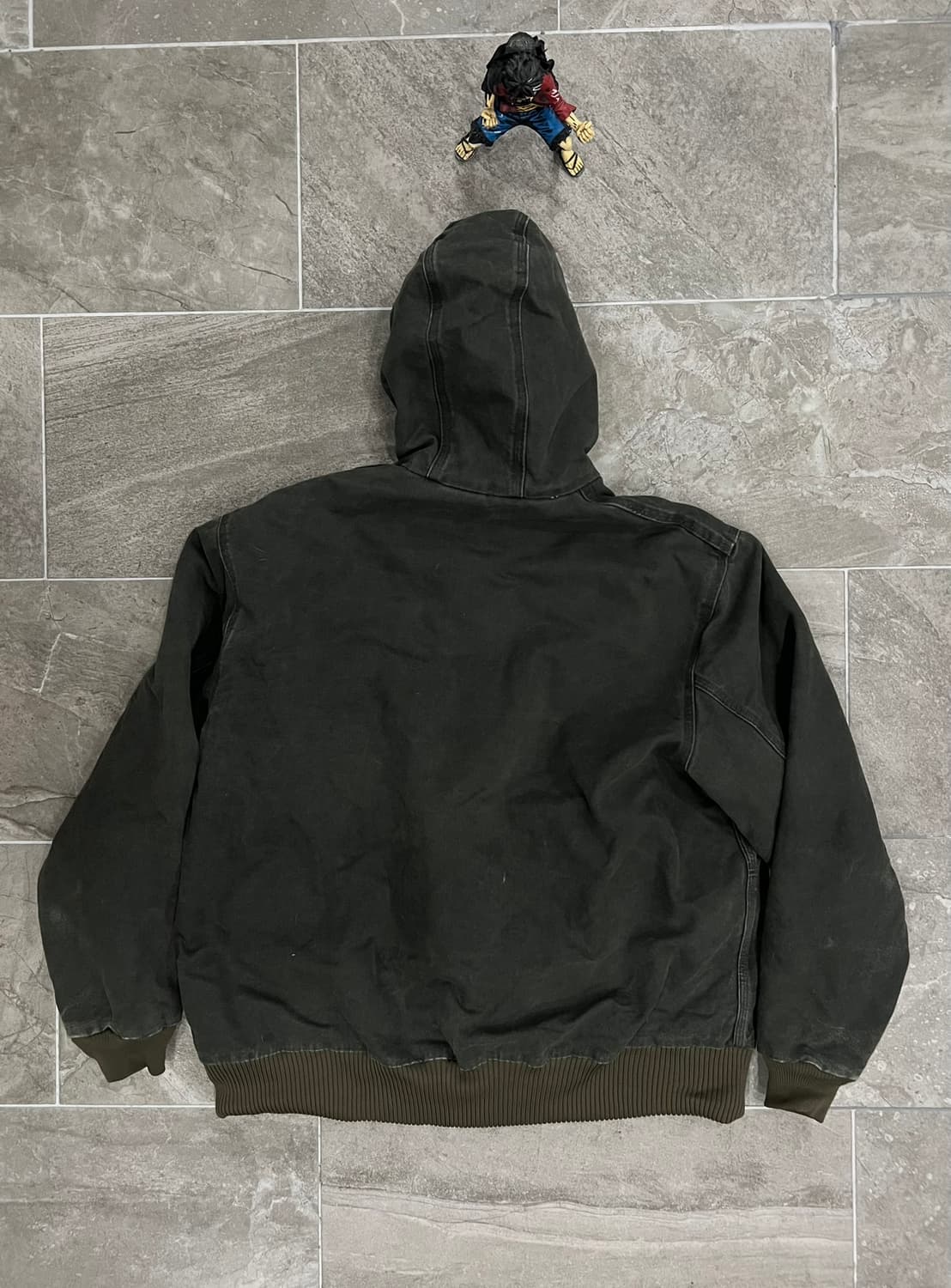 (XL) 칼하트 후드 덕 액티브 자켓 J130 MOS 모스그린 상품이미지2