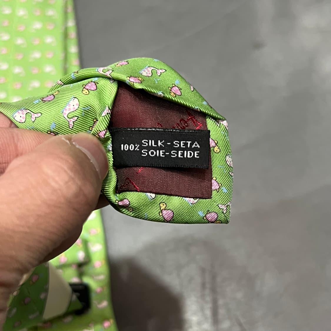  살바토레 페레가모 애니멀 패턴 실크 넥타이 y15101 상품이미지5