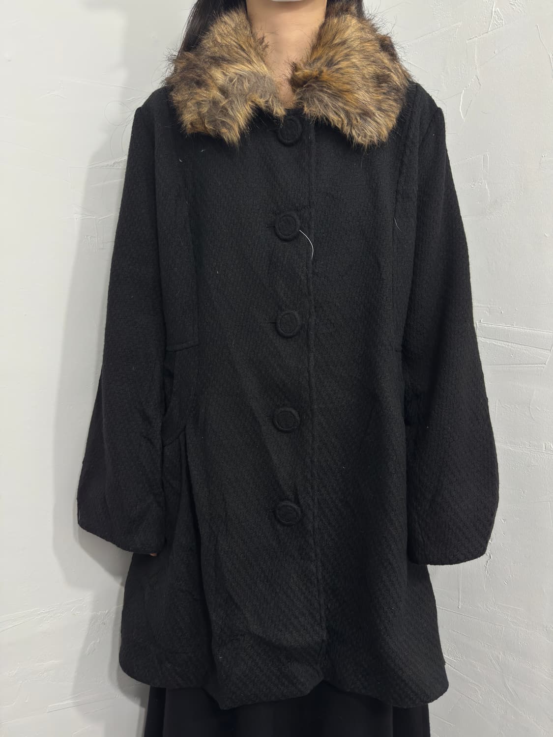 21stage fur detail coat 상품이미지2