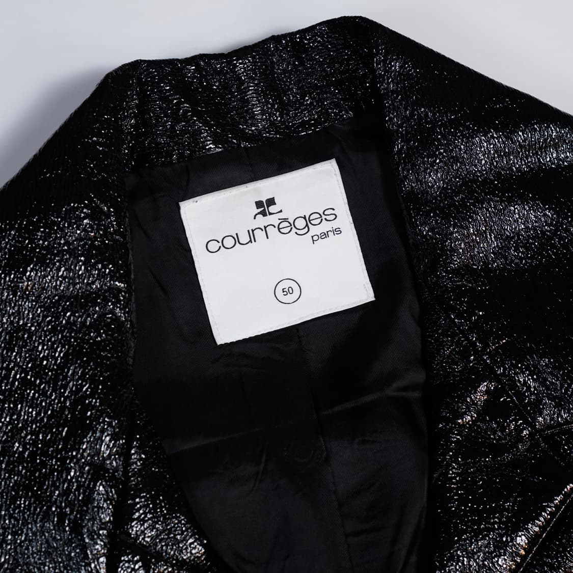 꾸레쥬 바이닐 트러커 자켓 상품이미지8