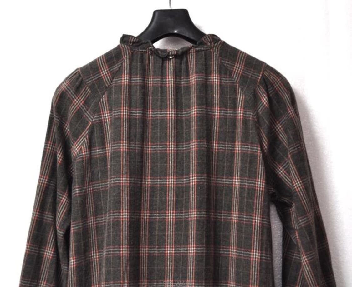 써스데이아일랜드/여성체크원피스(사이즈66) 상품이미지4