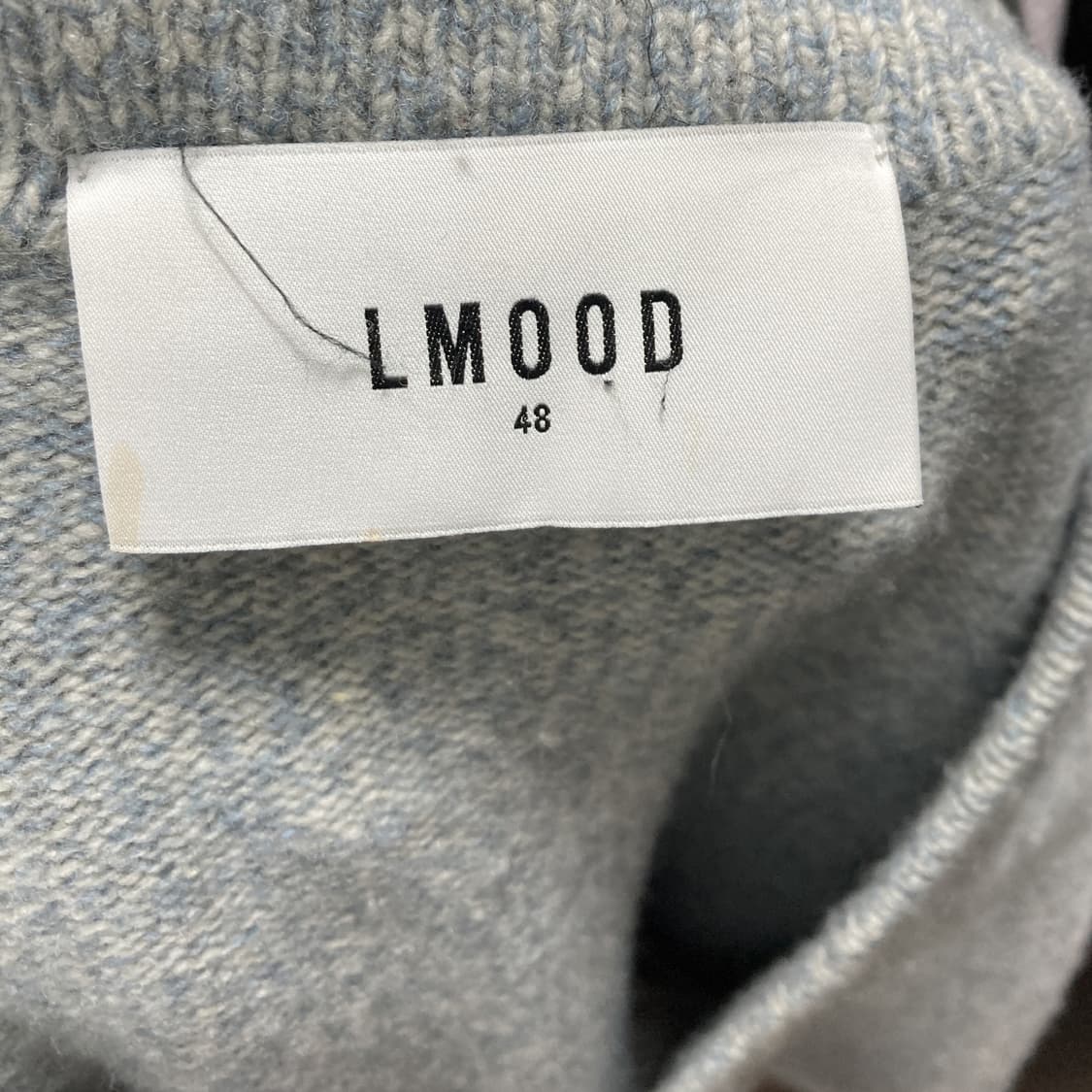 엘무드 남성순모니트가디건 48사이즈 상품이미지4