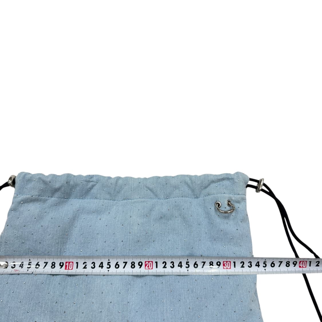 마스마룰즈 모리걸 도트 땡땡이 짐색 백팩 가방 블루 상품이미지5