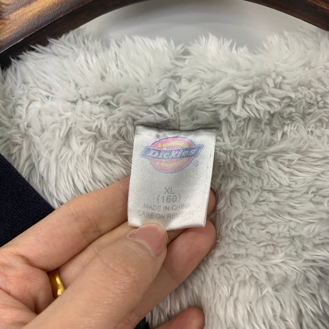 디키즈 y2k 와투케 네이비 후드집업 상품이미지7