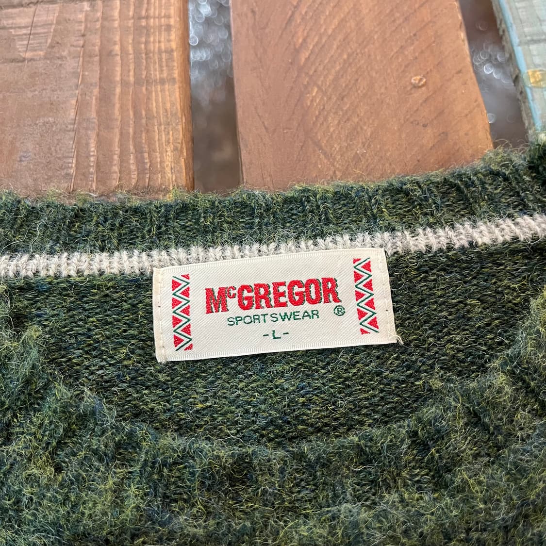 빈티지 맥그리거 니트 스웨터  상품이미지6