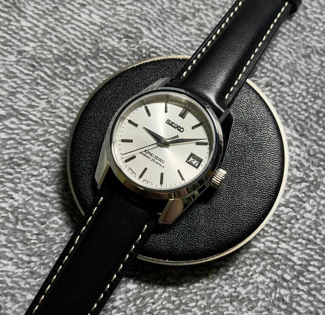세이코 샴페인 실버 36mm 커스텀 새상품 상품이미지1