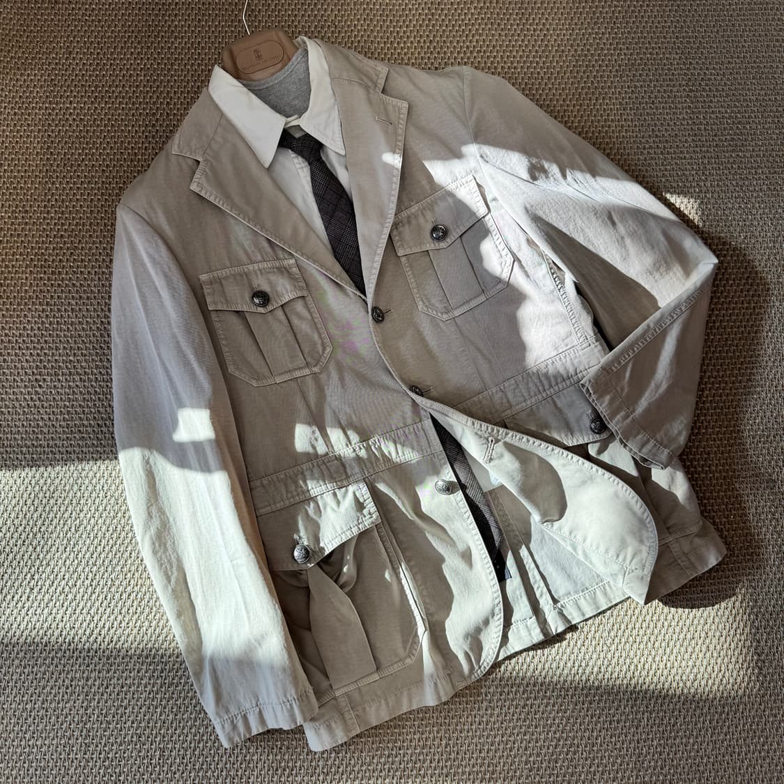 LUBIAM 이탈리안 최상급 헌터 사파리 블레이저 상품이미지2