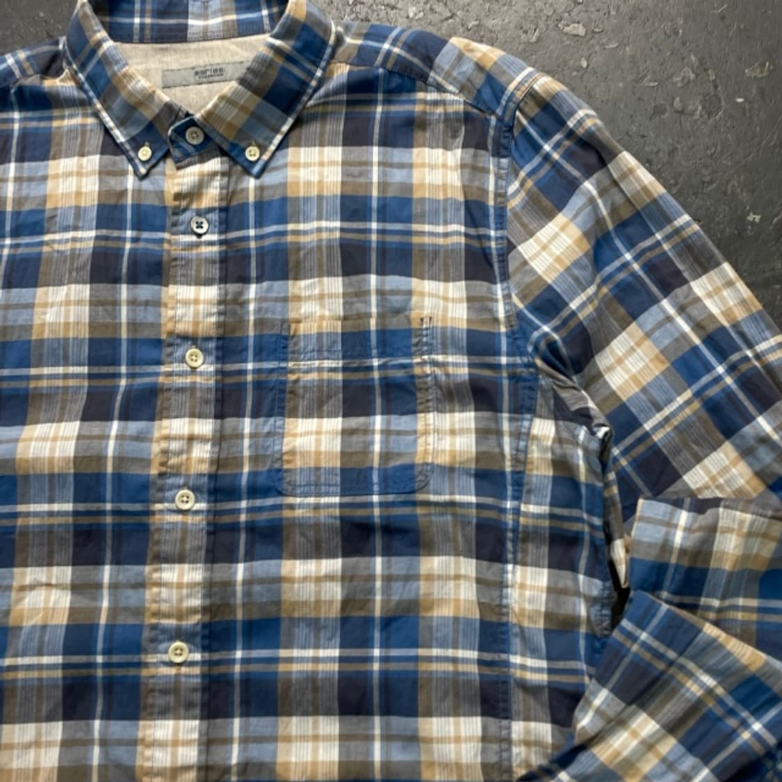 100 시리즈 체크 셔츠 상품이미지2