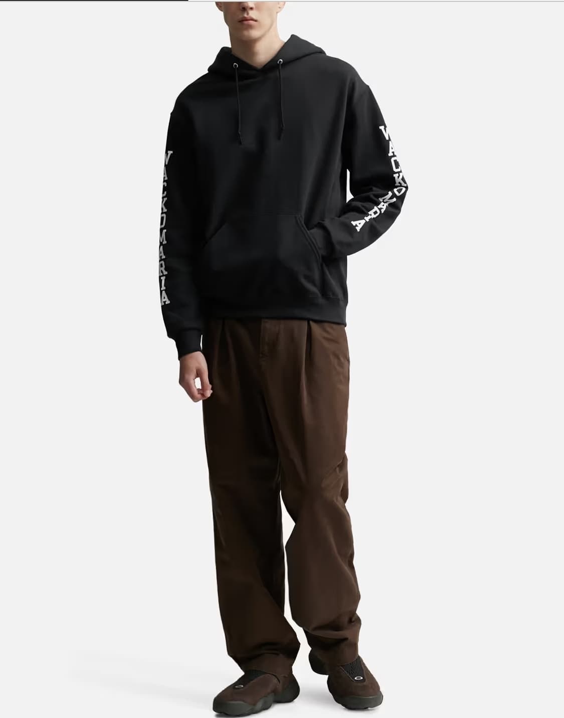 [2XL / XXL]새상품 와코마리아 x 팀 레히 타이거 후드 블랙 상품이미지4