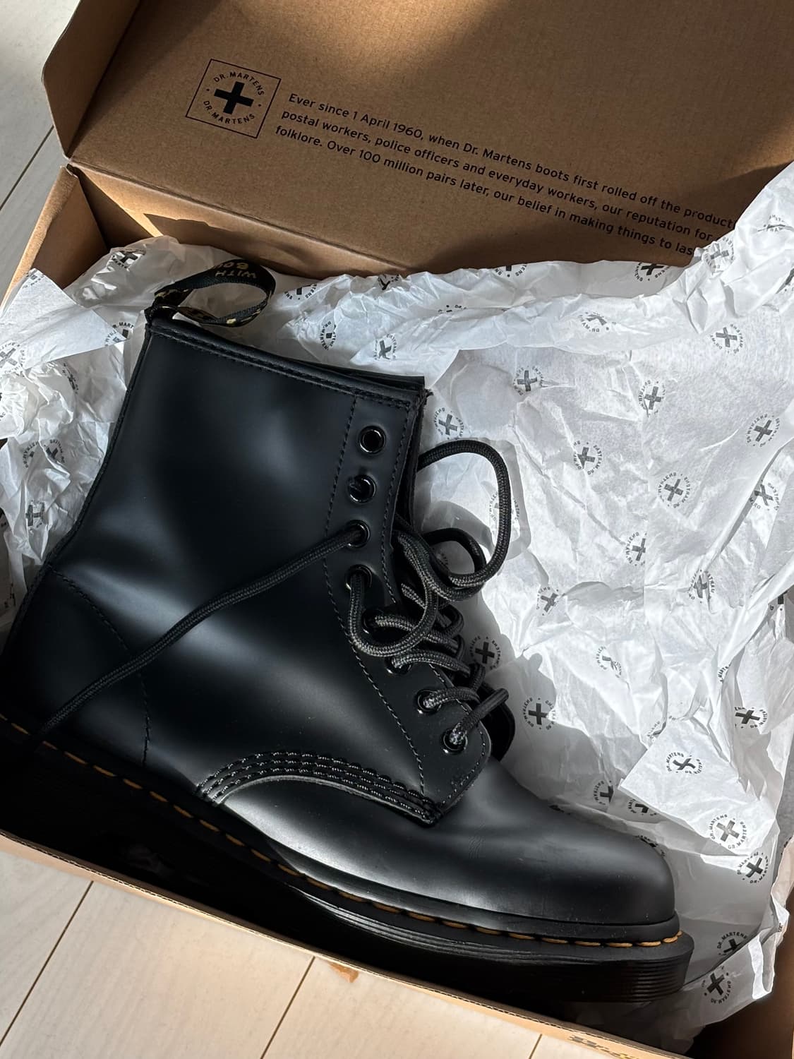 닥터마틴 1460 스무스 블랙 250 상품이미지1