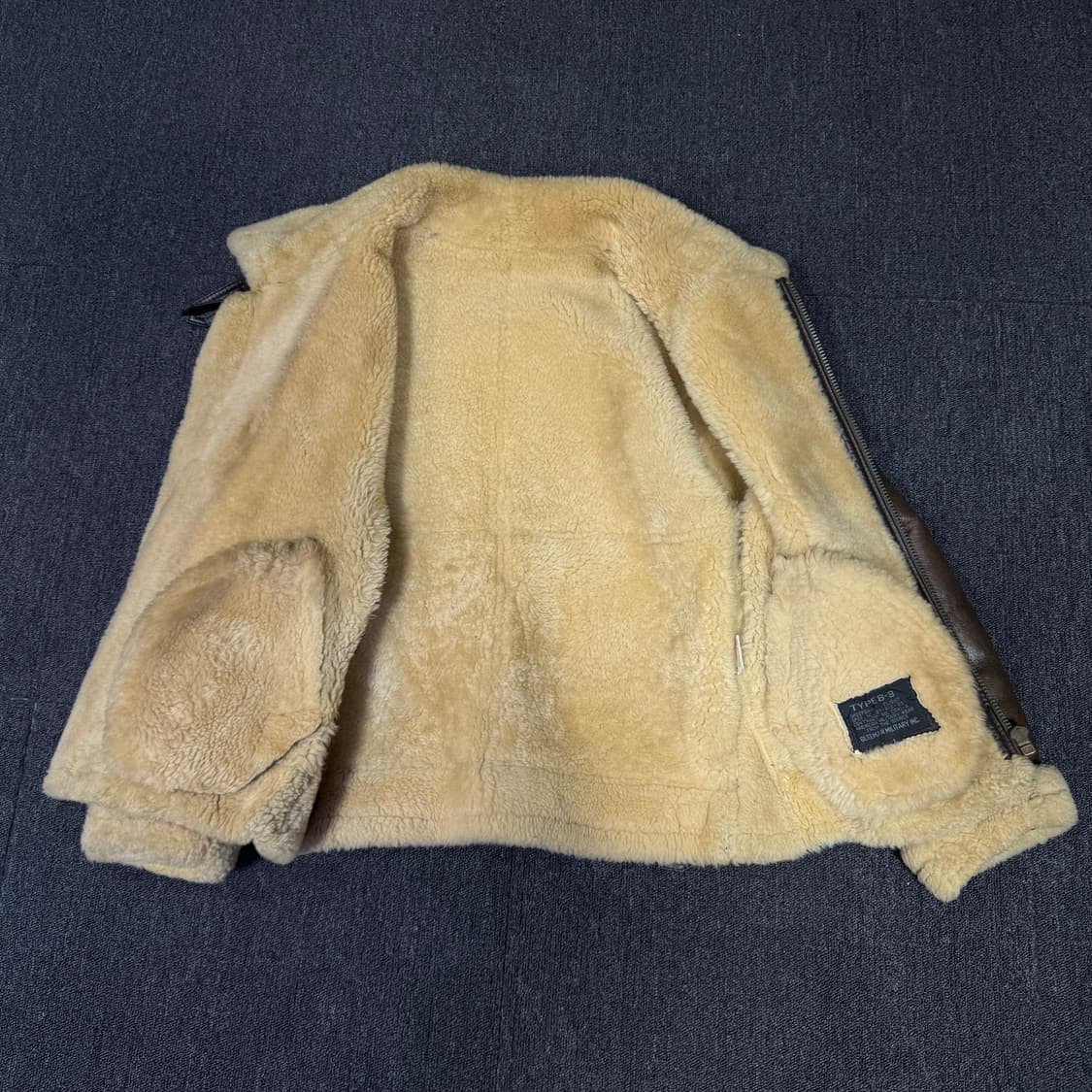 글리맨 B-3 양무톤 쉽스킨 무스탕  상품이미지8