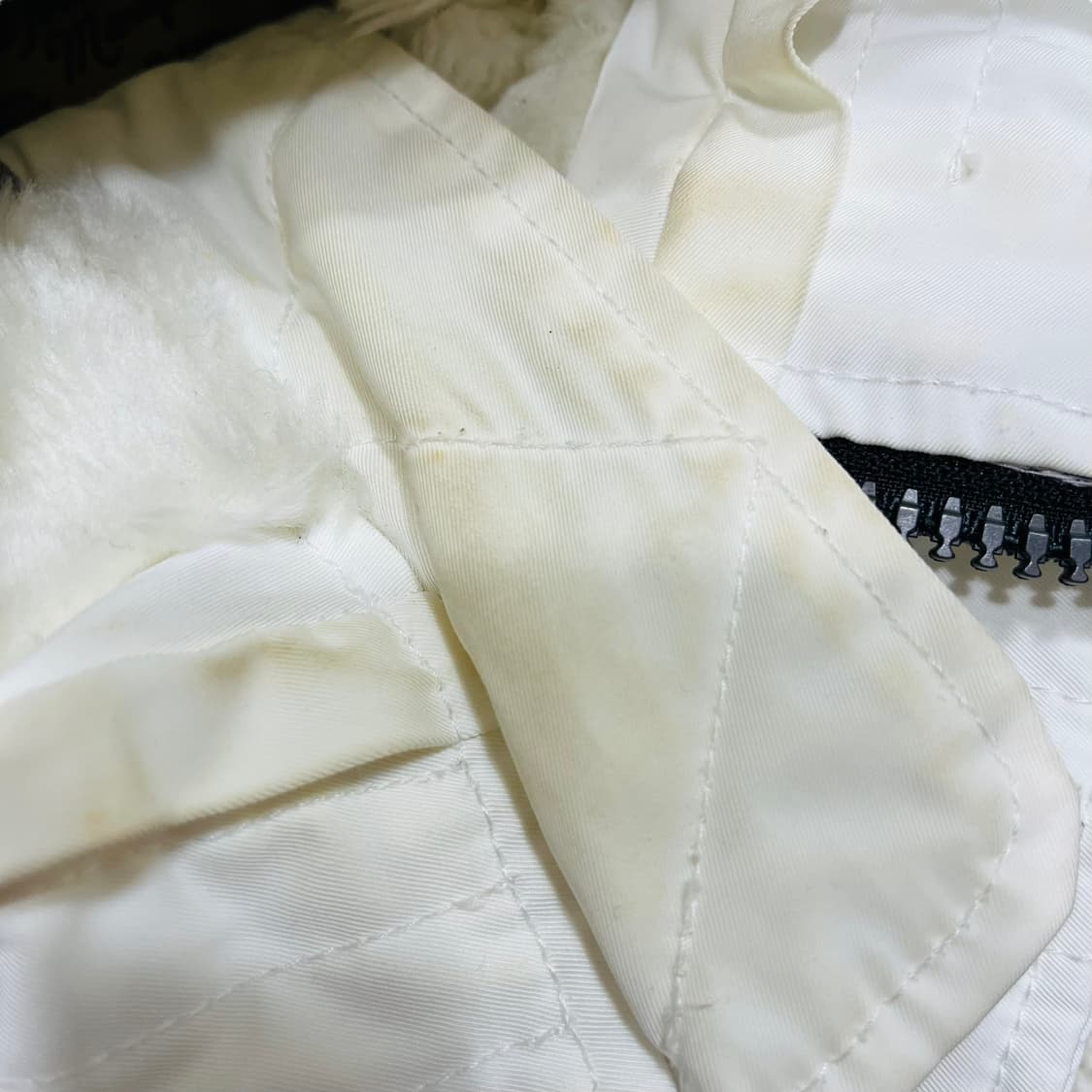 아비렉스 스페이스 프로젝트 화이트 후디 야상 상품이미지8