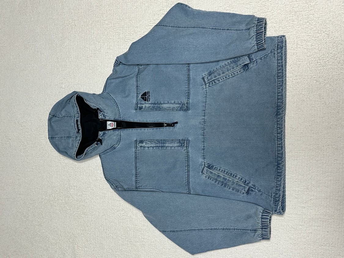 슈프림X나이키 ACG 데님 풀오버 아노락 상품이미지1