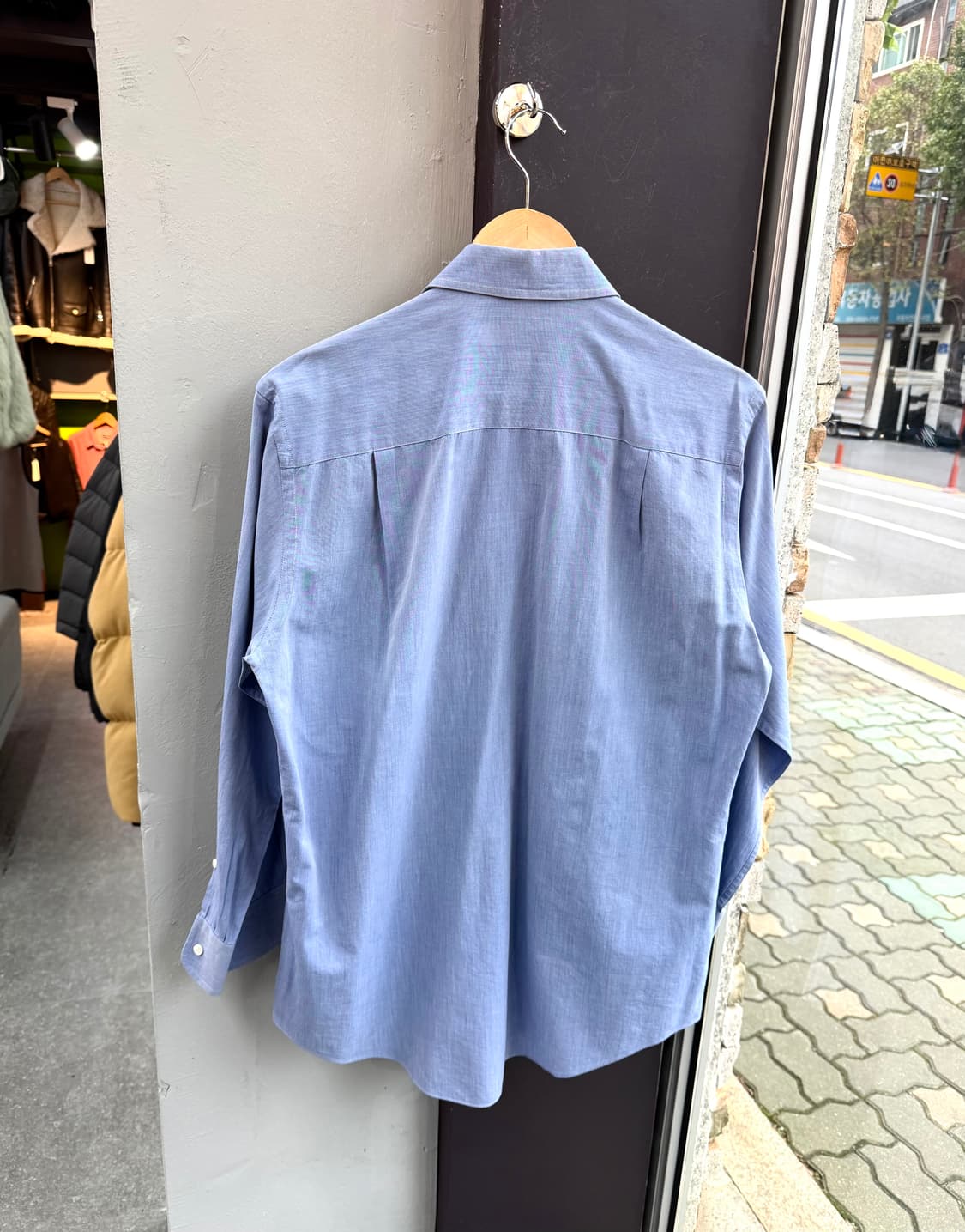 100~105/ 에르메네질도 제냐 슈퍼파인 코튼 포켓셔츠 상품이미지5