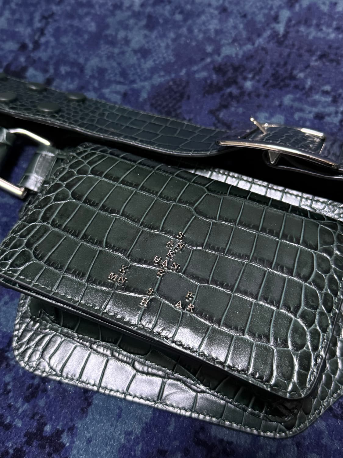 [OS]SANKUANZ 웨이스트벨트 다크그린 상품이미지9