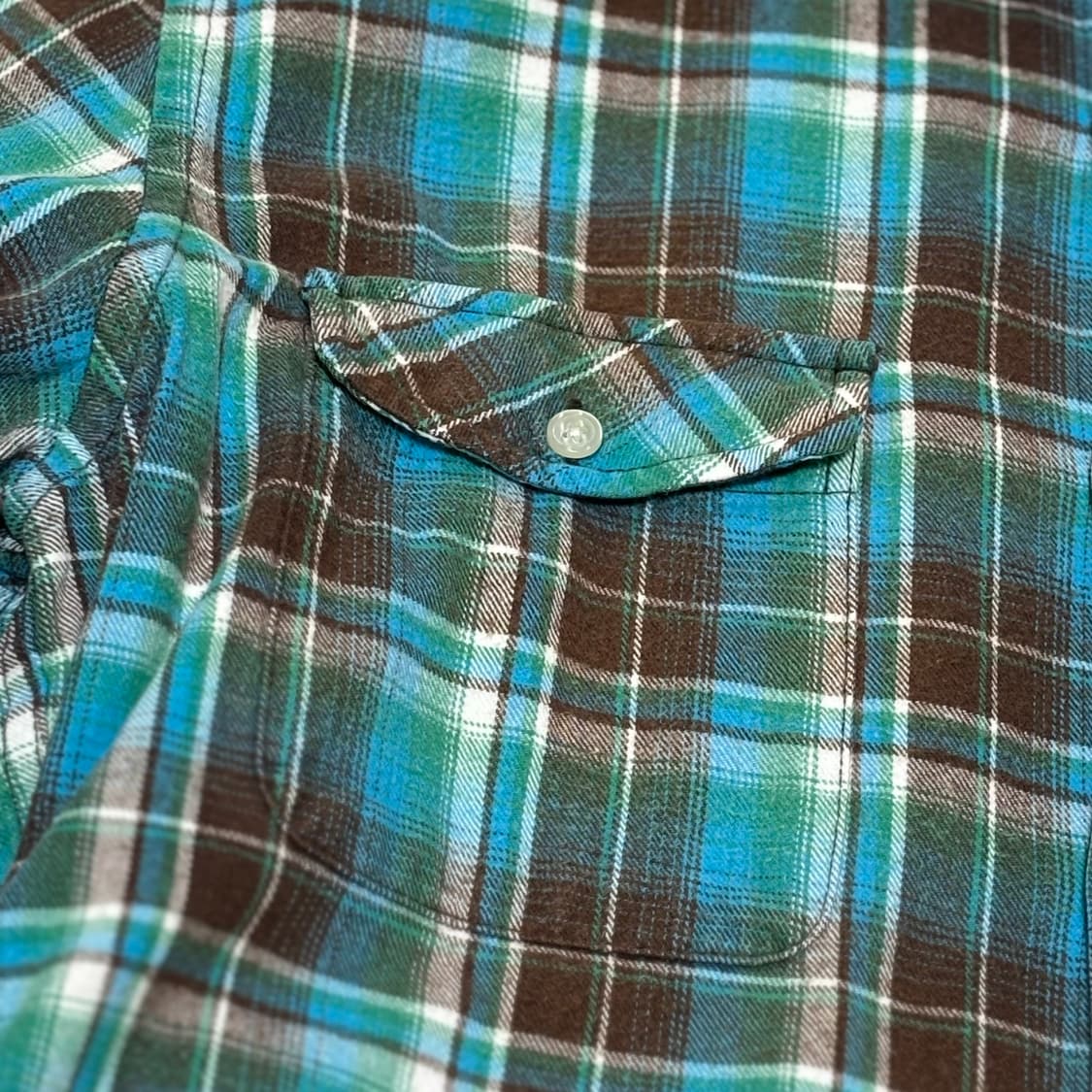 23구 옴므(23구 HOMME) 프리미엄 플라넬 체크 셔츠 상품이미지4