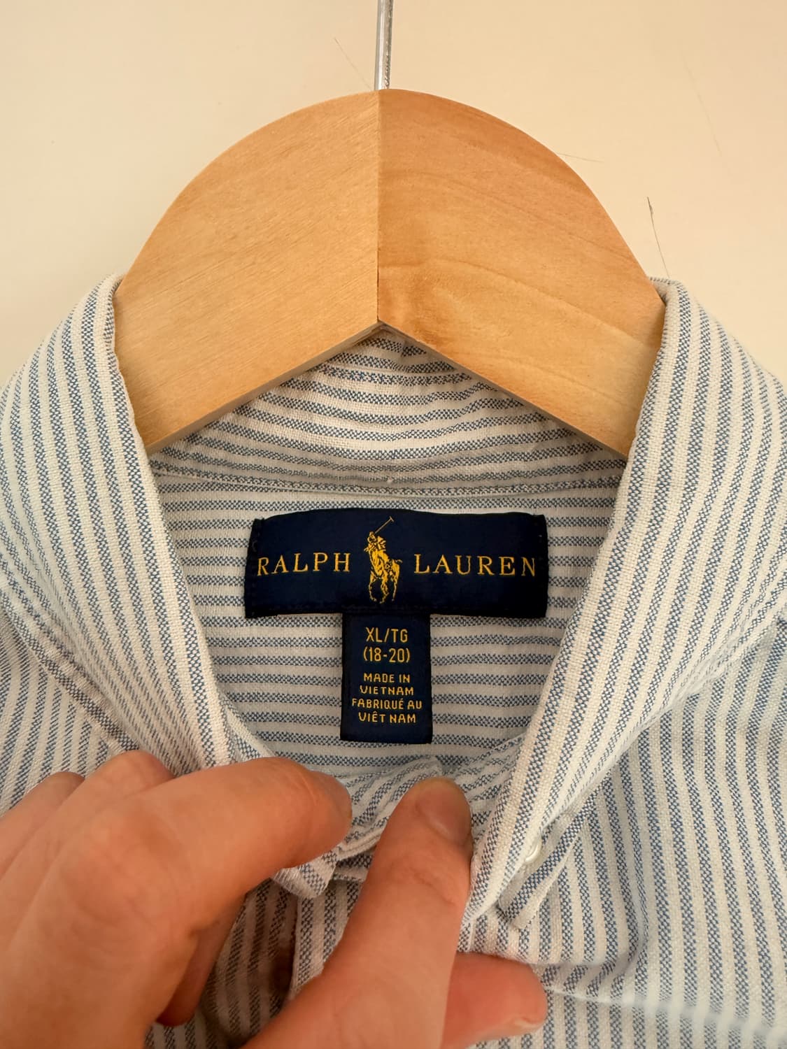 폴로(Polo ralph lauren) 스트라이프 셔츠 L/S 상품이미지4