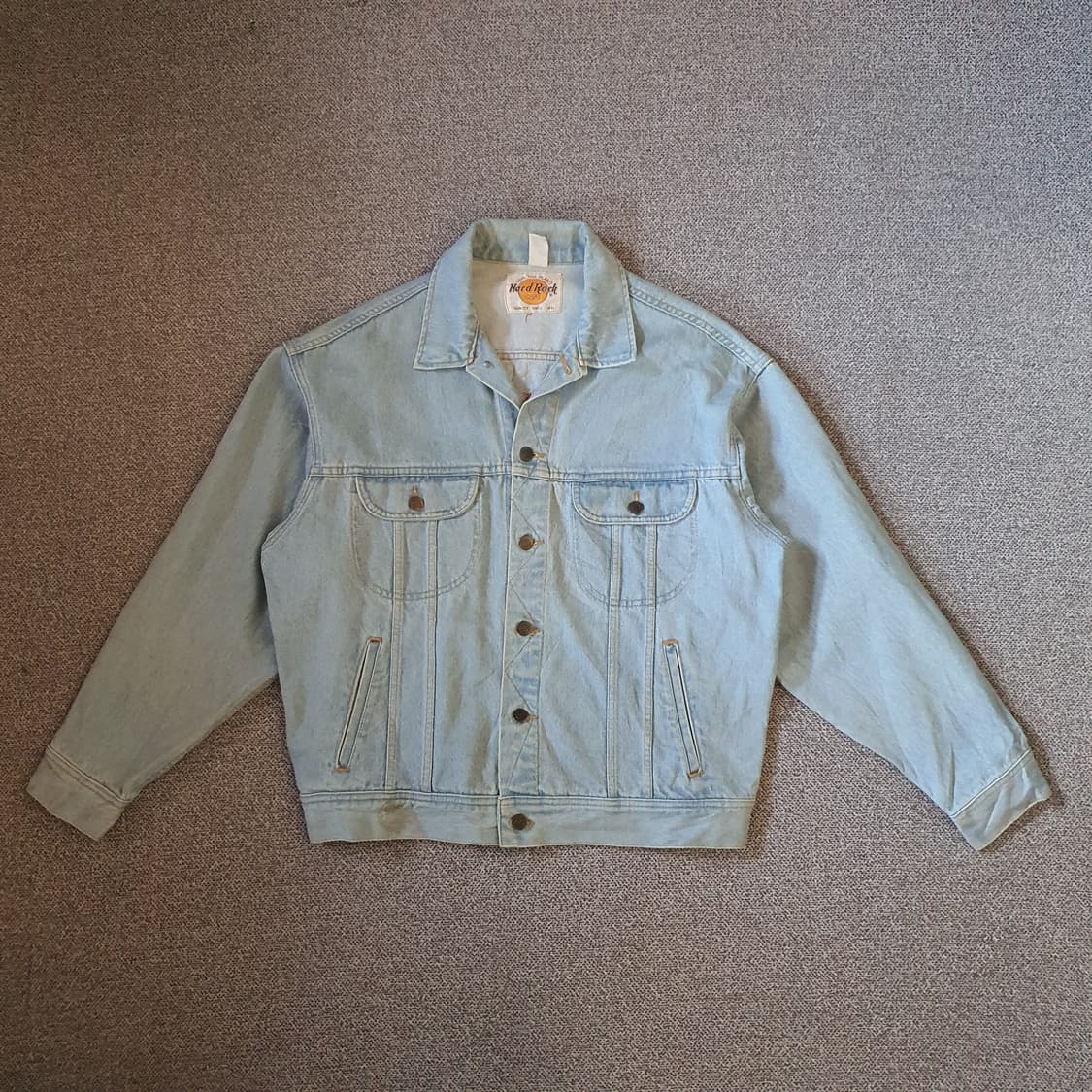 90s Hard Rock Cafe Las Vegas 데님 자켓 no.45 상품이미지2