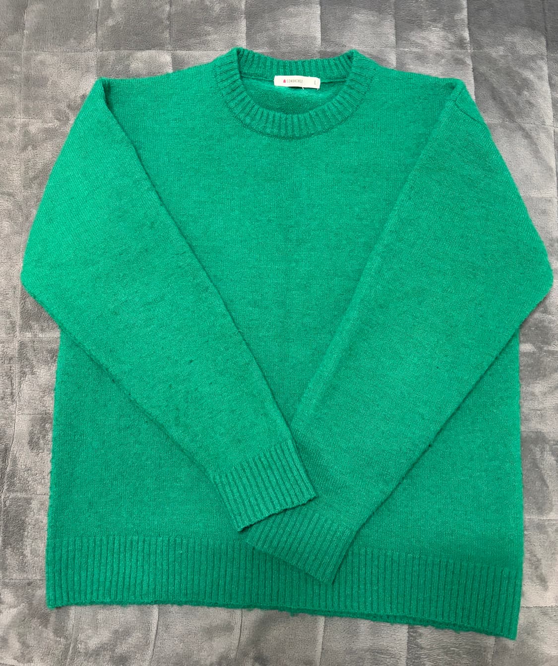 COMONINOZ 그린 니트 L 상품이미지1